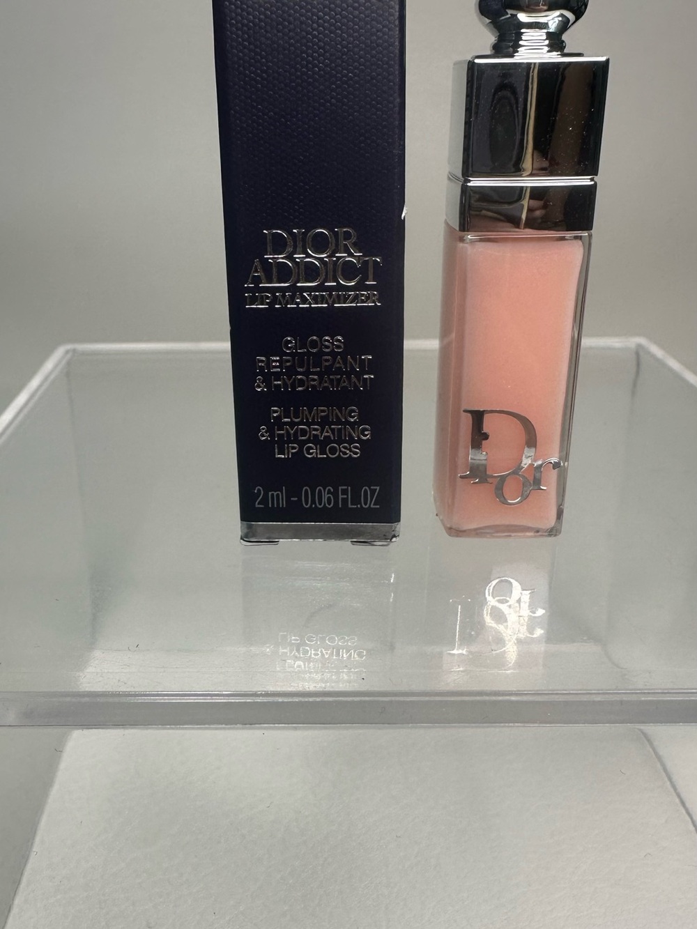 Dior Addict Lip Maximizer Gloss in Sheer Shade 001 Pink